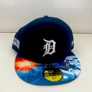 Detroit Tigers Star Wars New Era 5950 Fitted Hat